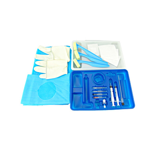 Disposable Spinal-Epidural anesthesia tray for hospital