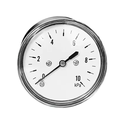 measuring instruments oil-filled manometer pressure gauge