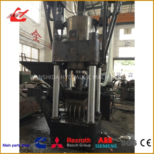 Prensa briquetadeira de sucata de alta pressão