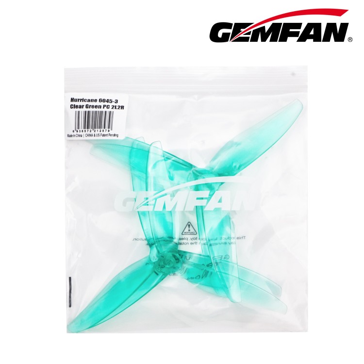 6045-3 Clear Green package