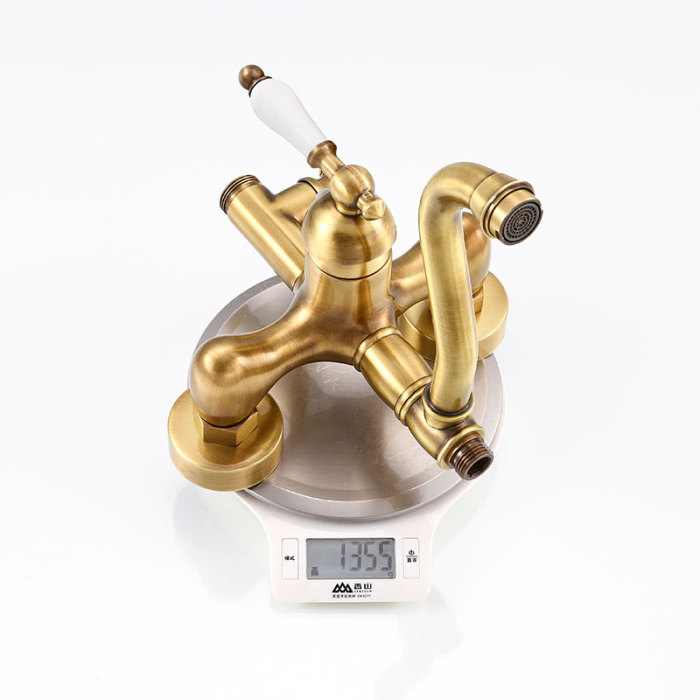 Elegant Electroplated Shower Faucet 35mm