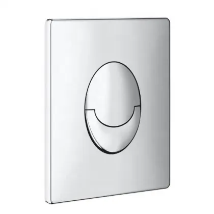 ABS Flush Control Plates Bright Chrome Round Dual Buttons Skate Cosmopolitan Plate