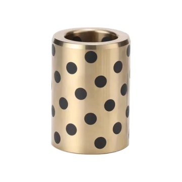 Aksesori tembaga bantalan presisi pelumas pelumas lengan bushing lengan graphite bronze bushing