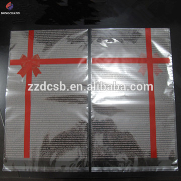 Hot sale self adhesive seal bopp bag with custom printing for gift packaging