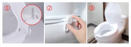 Adjustable Hygienic Toilet Cover - Universal Good Quality Toilet Seat Cover