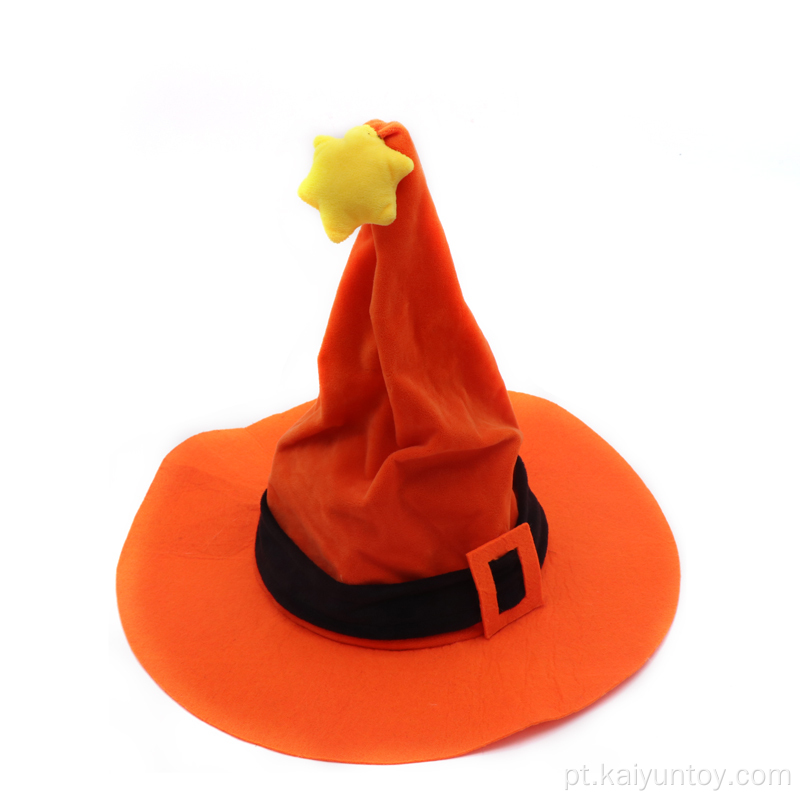 Halloween feminino lã Cap bruxa Chapéus de bruxa