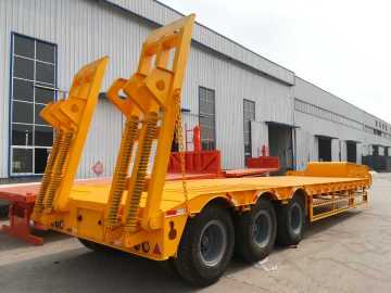 4 Axles Semi Trailer Lowbed Semi Trailer