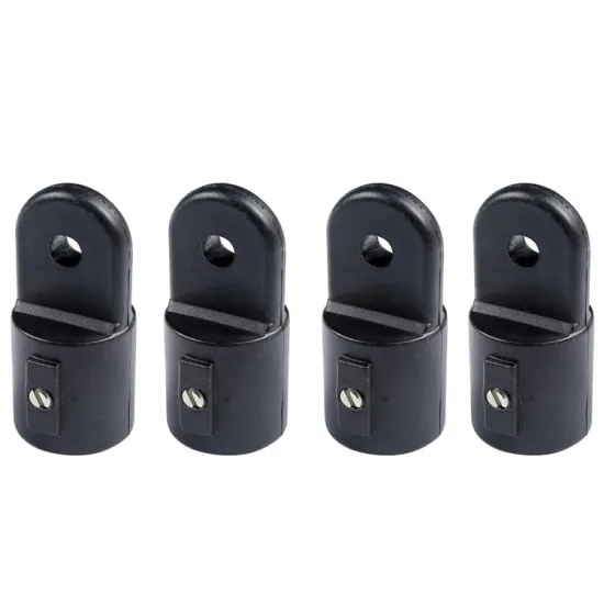 Nylon Black Boat Bimini Top Cover Fittings Eye End