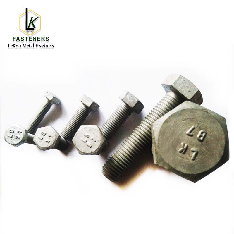 ASTM A193 B7 Heavy Hex Head Screws for High-Pressure Applications