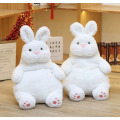 Cute White rabbit plush stuffed toy