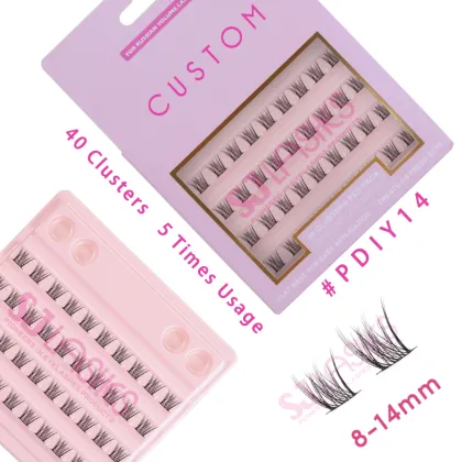 Custom Eyelash Boxes for DIY Eyelash Extensions and Beauty Supplies