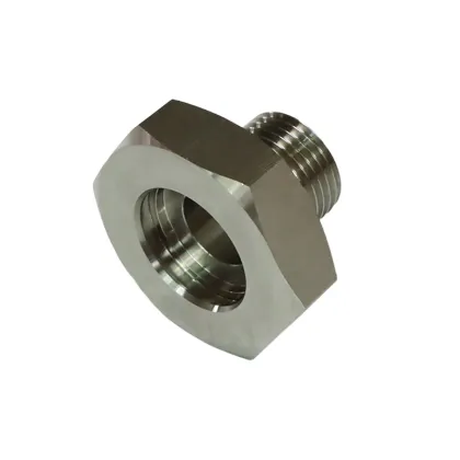 Custom Hexagon Head Fastening Bolt CNC Turned Parts