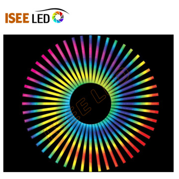 Décoration d&#39;intérieur de tube numérique LED coloré 12W