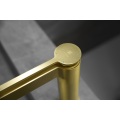 New design brass sink basin mixer brushed gold bathroom faucets