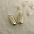 Gold boston round bottles