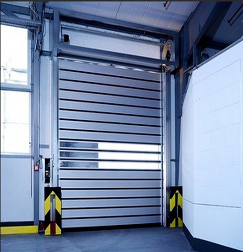 Aluminum Insualted Panel High Speed Rolling Steel Doors