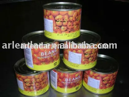 Natural canned vegetable