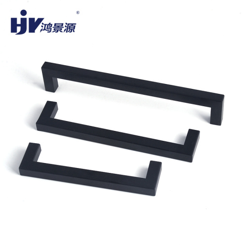 4 inch black cupboard handles
