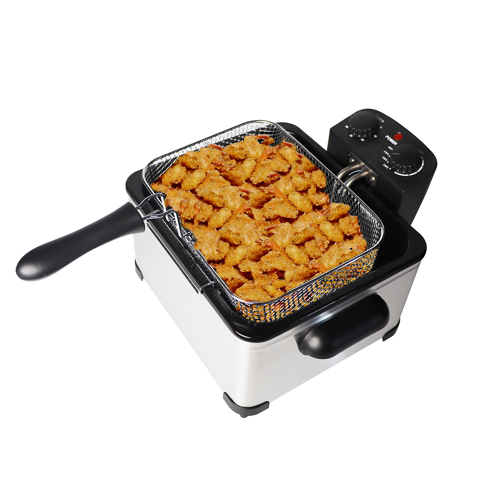 High quality chef style 4.5 liter deep fryer