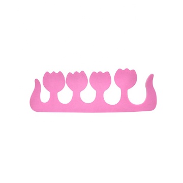 Colorful Soft Foam Sponge Nail Art Finger Toe Separators For Dividers Nail Art Manicure Pedicure Nail Tool