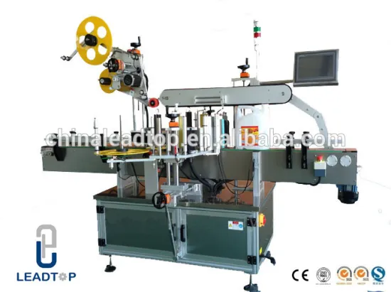 MT-100 Top surface and double sides labeling machine
