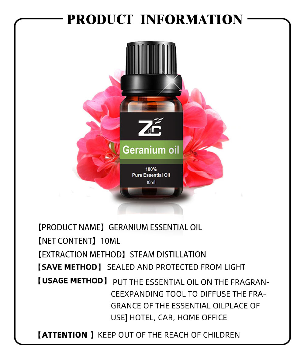 Geranium Essential Oil Geranium Oil For Diffuser Skincare