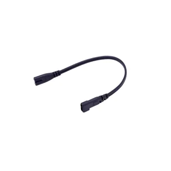 Temperature Resistant Black PVC Male/Female Plug Cable for LED Grow Light