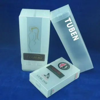 custom printed frosted recycled PP box