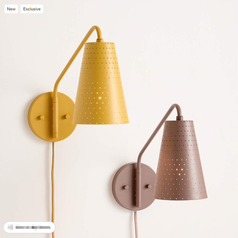 Kids Plug In Wall Sconce LED Light (4)