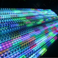 اثر روشنایی سه بعدی لوله جنبشی پیکسل RGB