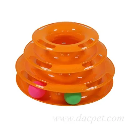 Plastic Tower of Tracks 3 layers
