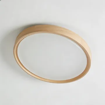 Indoor ceiling lamp for balanced lighting