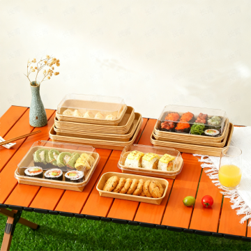 Eco-Friendly Kraft Paper Bento Box Sustainable Lunches