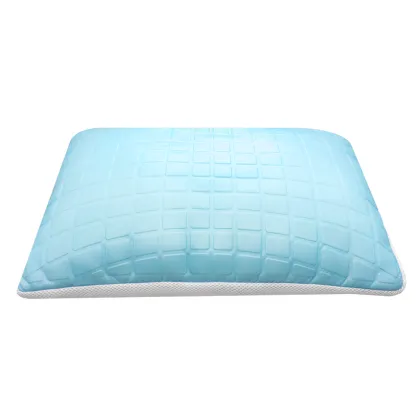 Orthopedic Contour Cooling Pad Gel Pillow Cover for Cervical Neck Ventilation