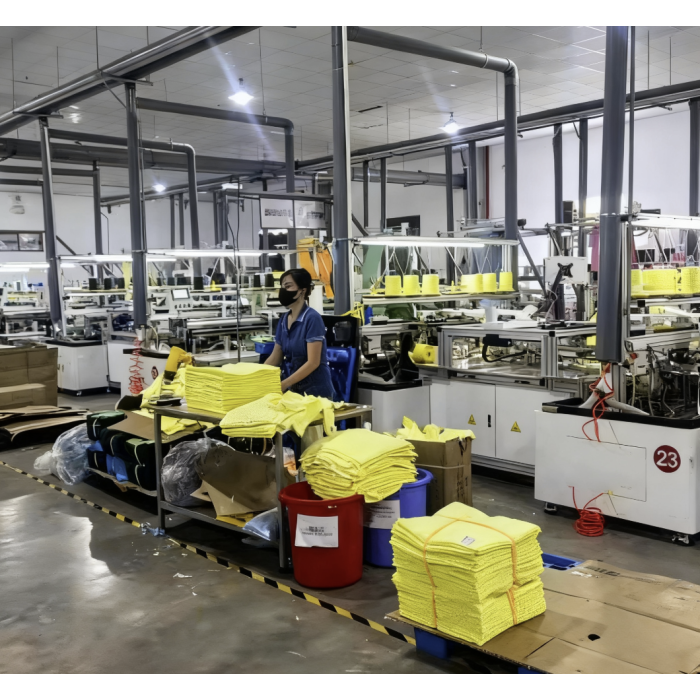 سیستم اتوماسیون دوخت حوله پیشرفته