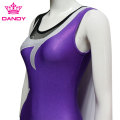 Girls Gymnastics Sleeveless Training Leotard