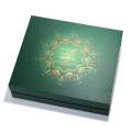 Custom Lid Bottle Packaging Gift Box Green