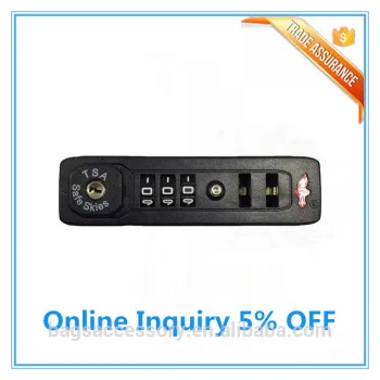 3 Dials TSA Lock Suitcase Lock TSA Trolley Luggage Lock