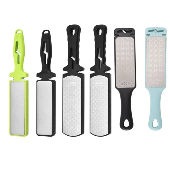 Professional Hyri Double-Sided Diamond Knife Sharpening Stone: 400# and 1000# - Perfect Kitchen Tool Gadgets for Sharpener Needs