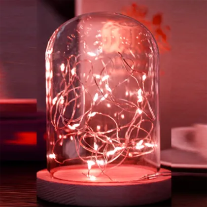 Acrylic Golden Bell Lights