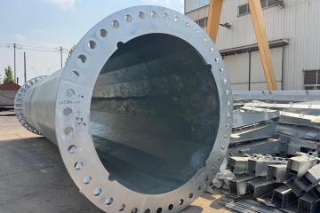 Transmission Steel Pipe Pole 110KV
