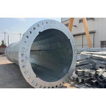 ট্রান্সমিশন স্টিল পাইপ পোল 110KV
