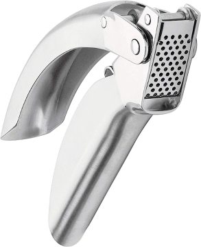 Hot Sale Stainless Steel Garlic Press Mincer Peeler - Kitchen Gadgets