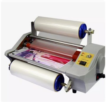 Máquina laminadora de rollo caliente y de rollo de doble tamaño de tamaño A3 con velocidad ajustable