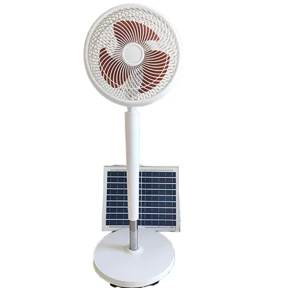 Energy-Efficient Solar Stand Fan with Multistage Control