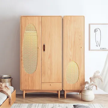 Nordic Solid Wood Modern Storage Cabinet