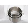 Thick 304 stainless steel short soup pot