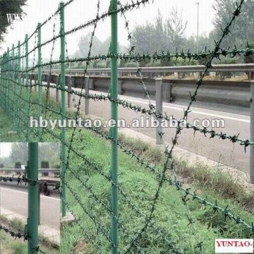 Galvanized or PVC coated all specifications of Galvanized Weight Barbed Wire