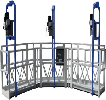Customized Steel Double-layer Suspended Platform Gondola for Building Construction