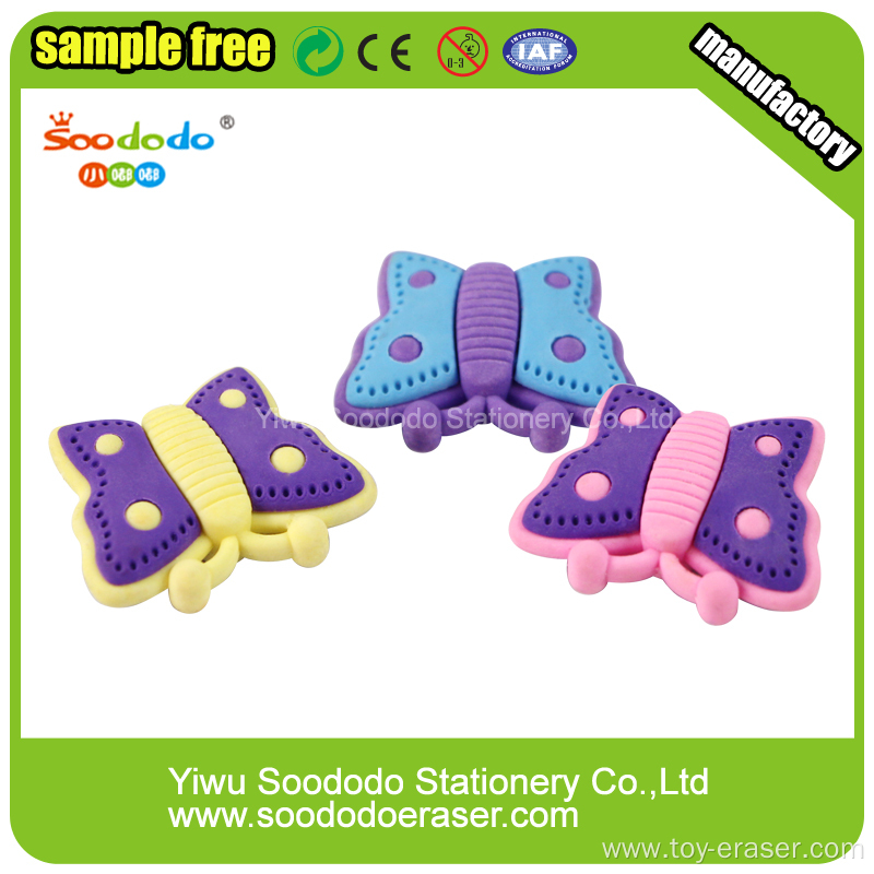 Pink Duck Shaped Eraser,Statinery eraser Puzzle